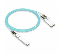 Elfcam - 5 m NVIDIA/Mellanox MFA7U10-H003 compatible con 400G OSFP Finned Top a 2 x 200G QSFP56 InfiniBand HDR Cable de Breakout óptico activo para switches Quantum-2 y ConnectX-6 HCA