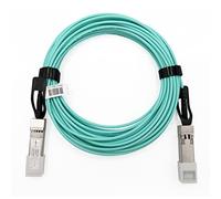 Elfcam® - 5m 10G AOC Cable de Fibra Óptica OM3 SFP+ a SFP+, Compatible con SFP-10G-AOC (5 Metros)