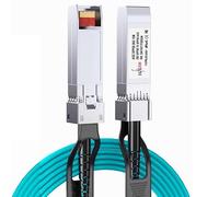 Elfcam® - 5m Cable de Fibra óptica OM3 SFP28 a SFP28, AOC 5M