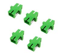 Elfcam Adaptador de Cable de Fibra óptica (5 Unidades, SC-SC APC Simplex)