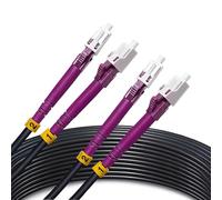 Elfcam - Cable de fibra óptica OM4 LC/UPC dúplex multimodo 50/125μm (5 m)