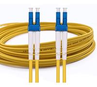 Elfcam® - Cable de fibra óptica OS2 LC/UPC a LC/UPC Monomodo Duplex 9/125μm LSZH (0,5 m, paquete de 1)