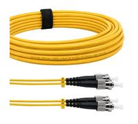 Elfcam® - Cable de Fibra Óptica ST/UPC a ST/UPC Monomodo Duplex 9/125um OS2 LSZH, 10M