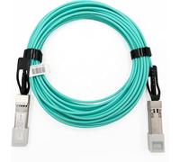 Elfcam - Cable óptico activo (AOC) OM3 SFP+ a SFP+ AOC 10 Gbit/s de 0,5 m, compatible con Freebox Ultra (0,5 metros)