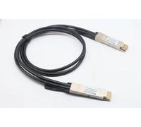 Elfcam - Cable Twinax DAC QSFP28 100G, cable de cobre pasivo 100GBASE-CR, compatible con Cisco, anillo de tracción azul 2 metros
