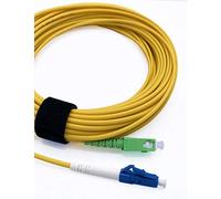 Elfcam Fibra óptica cable SC/APC a LC/UPC monomodo simplex 9/125µm LSZH (20M)