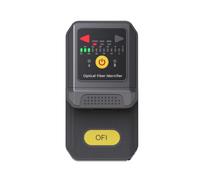Elfcam - Identificador de fibra óptica FTTH, Detector de fibra activa 1310/1490/1550 nm con indicador de dirección de señal, compatible con 250 µm 900 µm 2,0 mm 3,0 mm, compatible con carga USB-C