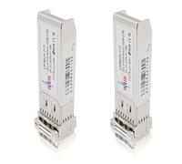 Elfcam® - Módulo de transceptor de 25G SFP28 SR para NVIDIA Mellanox e Intel E810, SFP28 25GBASE-SR 850 nm 100 m DOM LC dúplex MMF, 2 unidades