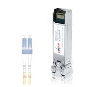 Elfcam® - Módulo de transceptor de fibra óptica (10 Gb SFP+, conector LC/UPC DM (OS2), 10GBase-LR SFP+ módulo 1310 nm, compatible con Freebox Ultra,1 unidades