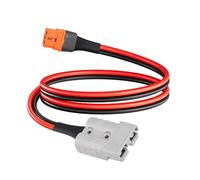 ELFCULB Cable Anderson a XT60i, 10AWG Cable Conector Anderson 50A a XT60i para generador Solar, Caravana, Autocaravana (0,6m)