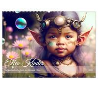 Elfen Kinder - Die zauberhafte Welt der kleinen Elfen (Wandkalender 2026 DIN A2 quer), CALVENDO Monatskalender: Im magischen Reich der Elfenkinder.