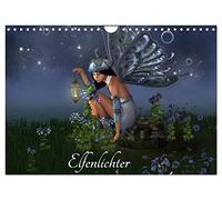 Elfenlichter (Wandkalender 2026 DIN A4 quer), CALVENDO Monatskalender: Eine magische Reise durch das Jahr der Elfen.