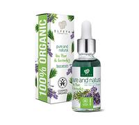 Elfeya Cosmetics ''Pure and Natural'' Face and Neck Skin Care Oil - With Organic Lavender Essential Oil, Jojoba Oil and Ylang Ylang. Repairing Treatment to Hydrate & Brighten - 30ml