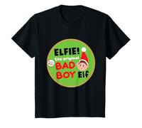 Elfie Original Bad Boy Elf Christmas Kids Camiseta