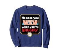 Elfie te ve Cuando Eres una Navidad traviesa Sudadera