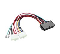 ELFJMZP Adaptador de corriente ATX a AT, cable de alimentación ATX de 18 AWG y 20 pines a AT de 2 puertos y 6 pines, apto para modelos antiguos de ordenadores 286, 386 y 486-20 cm/7,87 pulgadas.