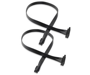 ELFJMZP Cable SATA 6pin Dell 18AWG Cobre Estaño | Compatible Solo con Optiplex 3020/7040 T1700 | Anti-Calentamiento | No Serie 1250
