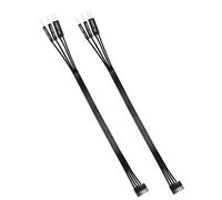 ELFJMZP Control de arranque de placa base de PC 2.0 de 9 pines a panel de chasis estándar de 2,54 mm, botón de encendido y cable adaptador LED de alimentación