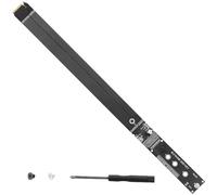 ELFJMZP M.2 NVMe SSD Cable de Extensión M2 M-Key NVME Adaptador Macho a Hembra para Placa Base SSD 2230/2242/2260/2280 NVME support only (33 cm/13 in)