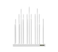 Elflugan Candelabro eléctrico Elflugan Blanco puro