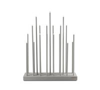 Elflugan Candelabro eléctrico Elflugan Grande Gris claro