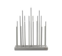 Elflugan Candelabro eléctrico Elflugan Gris claro