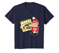 Elfos Behavin' Badly Destination North Pole Christmas Kids Camiseta