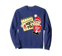 Elfos Behavin' Badly Destination North Pole Navidad Sudadera