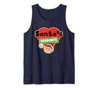 Elfos Behavin' Badly Santa's Favourite Elf Christmas Camiseta sin Mangas