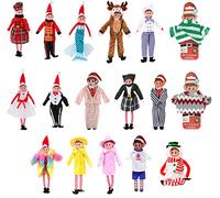 Elfos se comportan Mal Traje de Elfo Travieso - Disfraces de Elfo Travieso - Accesorios de Elfos descarados - 2 seleccionados al Azar