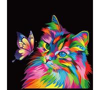 Elftoyer pintura por números para niños y adultos y principiantes, kit de pintura de lienzo DIY para decoración del hogar, Sin marco