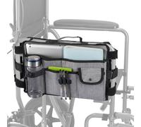 Elfzone Walker Bag - Cesta con portavasos, cesta para andador, cesta para andador con gran capacidad desmontable, el mejor regalo para familiares y personas mayores