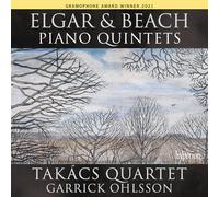 Elgar, Beach : Quintettes à cordes. Ohlsson, Quatuor Takacs.