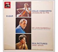 Elgar Cello Concertos/sea Pictures LP (Vinyl Album) UK His Masters Voice