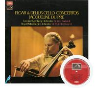 ELGAR & DELIUS CELLO CONCERTOS - JACQUELINE DU PRE - with THE LONDON SYMPHONY ORCHESTRA conducted by SIR JOHN BARBIROLLI and THE ROYAL PHILHARMONIC ORCHESTRA conducted by SIR MALCOLM SARGENT