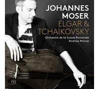 エルガー&チャイコフスキー (Elgar & Tchaikovsky / Johannes Moser | Orchestre de la Suisse Romande | Andrew Manze) [SACD Hybrid] [輸入盤] [日本語帯・解説付]
