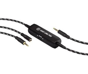 Elgato Chat Link Pro, adaptador de audio | Para PS5, PS4, Switch, captura chat de voz y sonido de juegos, cable extra largo