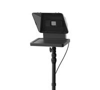 Elgato Prompter Pole Mount - Teleprompter prémium + abrazadera de mesa extensible (máx. 125 cm), Compatible con cámara de fotos, webcam y smartphone, streaming y videollamadas, Mac/PC
