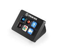 Elgato Stream Deck Mini - Controla Zoom, Teams, PowerPoint, MS Office etc., aumenta tu productividad con integración perfecta con las apps más usadas, crea atajos fácilmente, compatible con Mac y PC