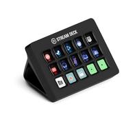 Elgato Stream Deck MK.2 - Controlador de estudio, 15 teclas macro, activa acciones en apps y software como OBS, Twitch, YouTube y otros, funciona en Mac y PC, Color Negro