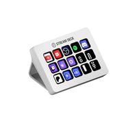 Elgato Stream Deck MK.2 White, controlador de estudio | 15 teclas macro, activa acciones en OBS, Twitch, YouTube y más, funciona en Mac y PC
