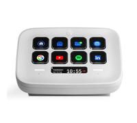 Elgato Stream Deck Neo - 8 teclas personalizables, 2 Touch Points, vuela por tus tareas y procesos - Controla Word, Excel, PowerPoint, Teams, Zoom, Spotify, etc. Configuración sencilla - Para Mac y PC