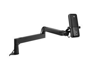 Elgato Wave:3 Micrófono con Mic Arm Low Profile, ajustable con ranura para cables, ideal para podcasts, streaming, juegos, oficina en casa, software mezclador gratis, plug & play, Mac y PC