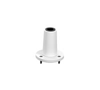 Elgato Wave Desk Plate White - Placa de montura para brazos de micrófono Elgato, Instalación con tornillos sin abrazaderas ni recortes, Rosca de montaje de 1/4" - Para escritorios y mesas de madera
