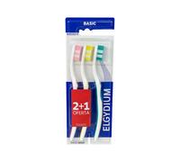 Elgydium Basic Cepillo de Dientes Medio 3uds