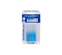 Elgydium Cepillos interdentales Clinic Mono Compact ISO 1 (0,8 mm) Azul