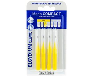 Elgydium Clínica Cepillo Interdental Mono Compacto Amarillo ISO 2 x4
