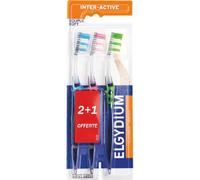 Elgydium Interactive Cepillo de Dientes Suave 3 uds