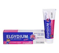 Elgydium Kids Dentífrico 3/6 Ans granadina 50 ml