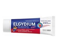 Elgydium Kids Gel de Pasta de Dientes Protección Contra la Caries 3/6 Años 50 ml - Fresa Fresca
